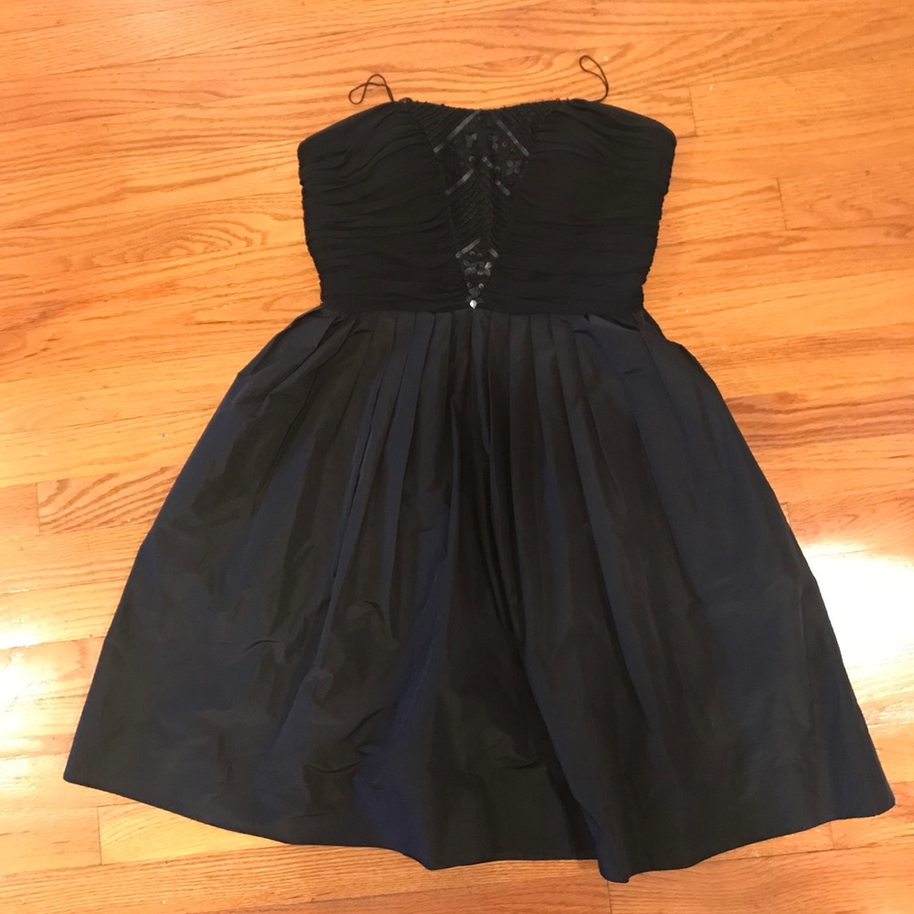 Donna Morgan strapless cocktail dress, size 10